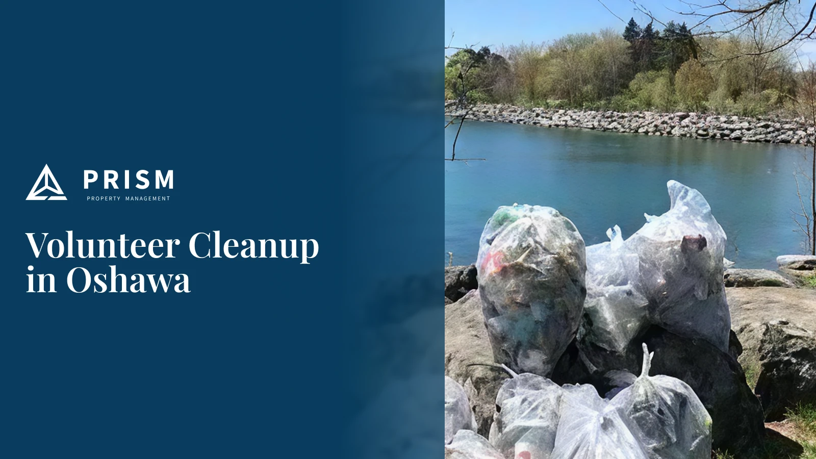 Volunteer Cleanup in Oshawa